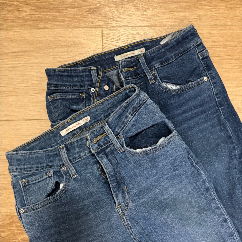 Levi's 721 High Rise Skinny Jeans for Women